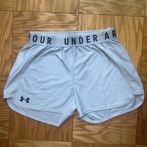 Under Armour White Shorts